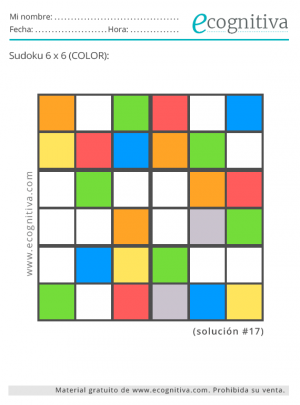 color sudoku