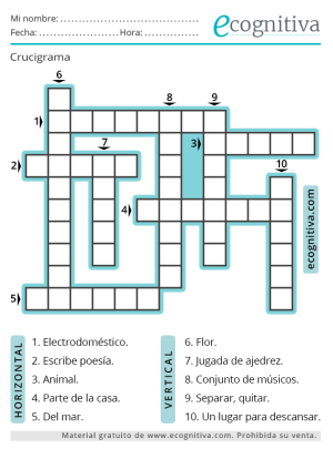 crossword español