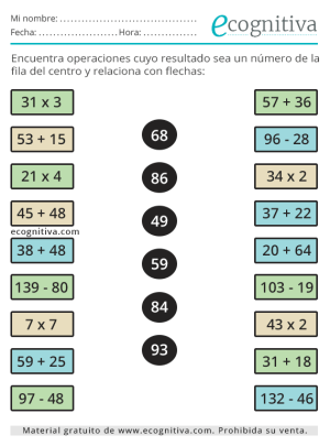 calculo mental octubre 2024