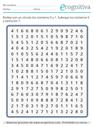 ecognitiva pdf ejercicios octubre 24