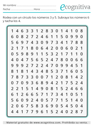 ejercicio atencion octubre 2024