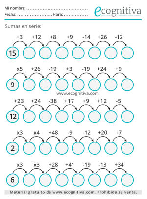 ecognitiva ejercicios noviembre 24