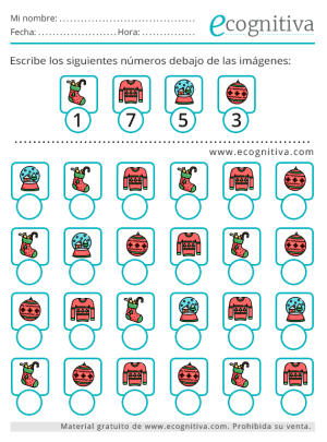 ecognitiva pdf navidad 2024