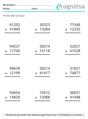 hoja de sumas noviembre 24