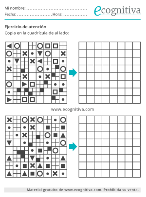 ejercicios atencion mayo 25