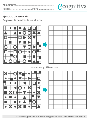 ejercicios atencion tdah mayo 2025