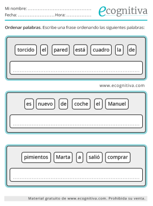 ejercicios de lenguaje mayo 25