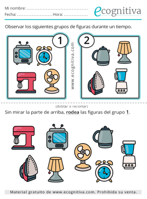 ejercicios memorizar grupos