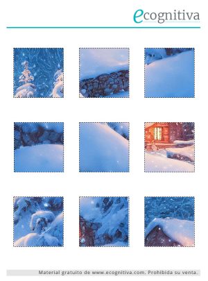 puzzle de navidad ecognitiva 2025