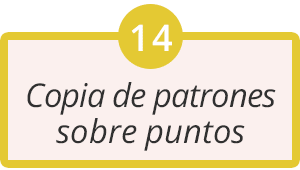 copia de patrones sobre puntos