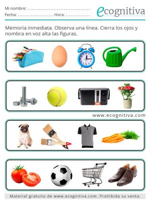 ejercicio de memoria para mayores febrero 26